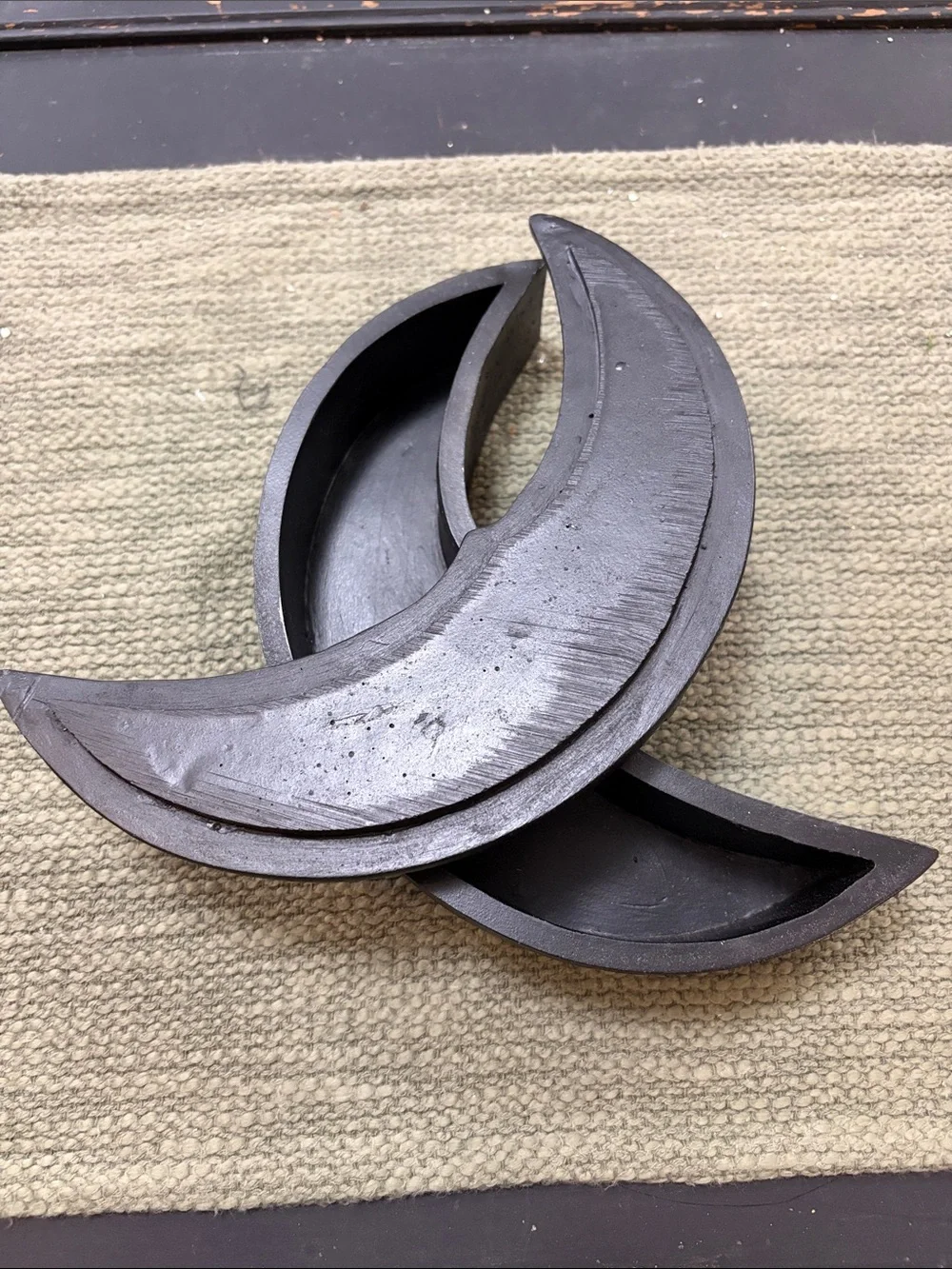 Crescent Moon Skull Trinket Box